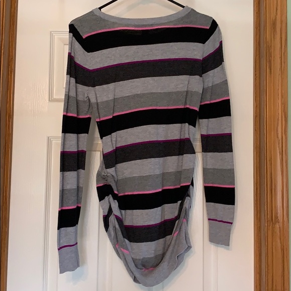 Striped Maternity Sweater - Picture 2 of 2